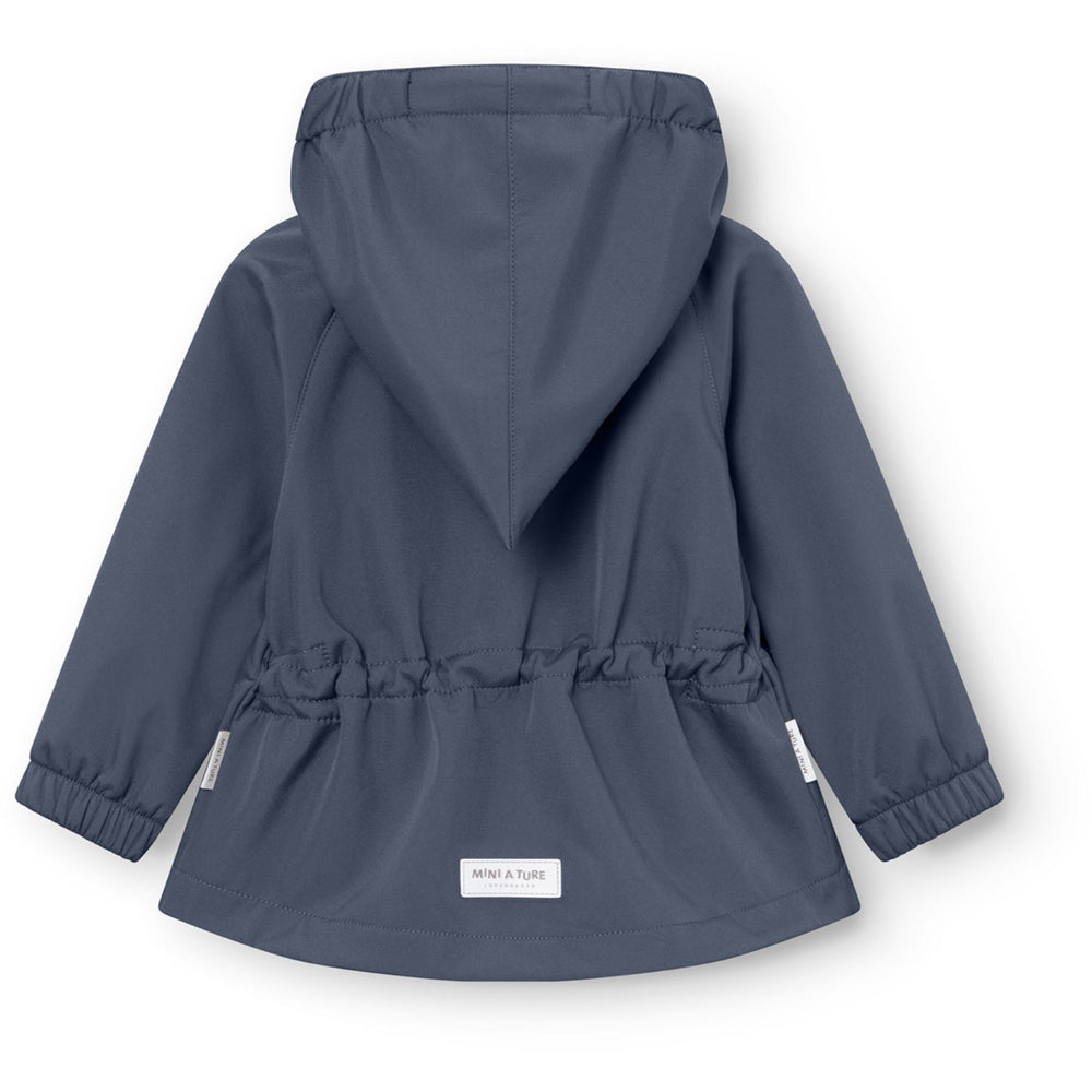 Køb Mini A ture Ombre Blue Matwai Softshell Jacket. Grs
