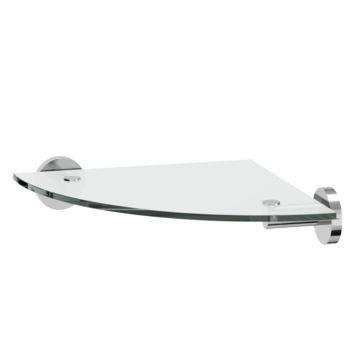 Tiger Boston hoekplanchet mat chroom