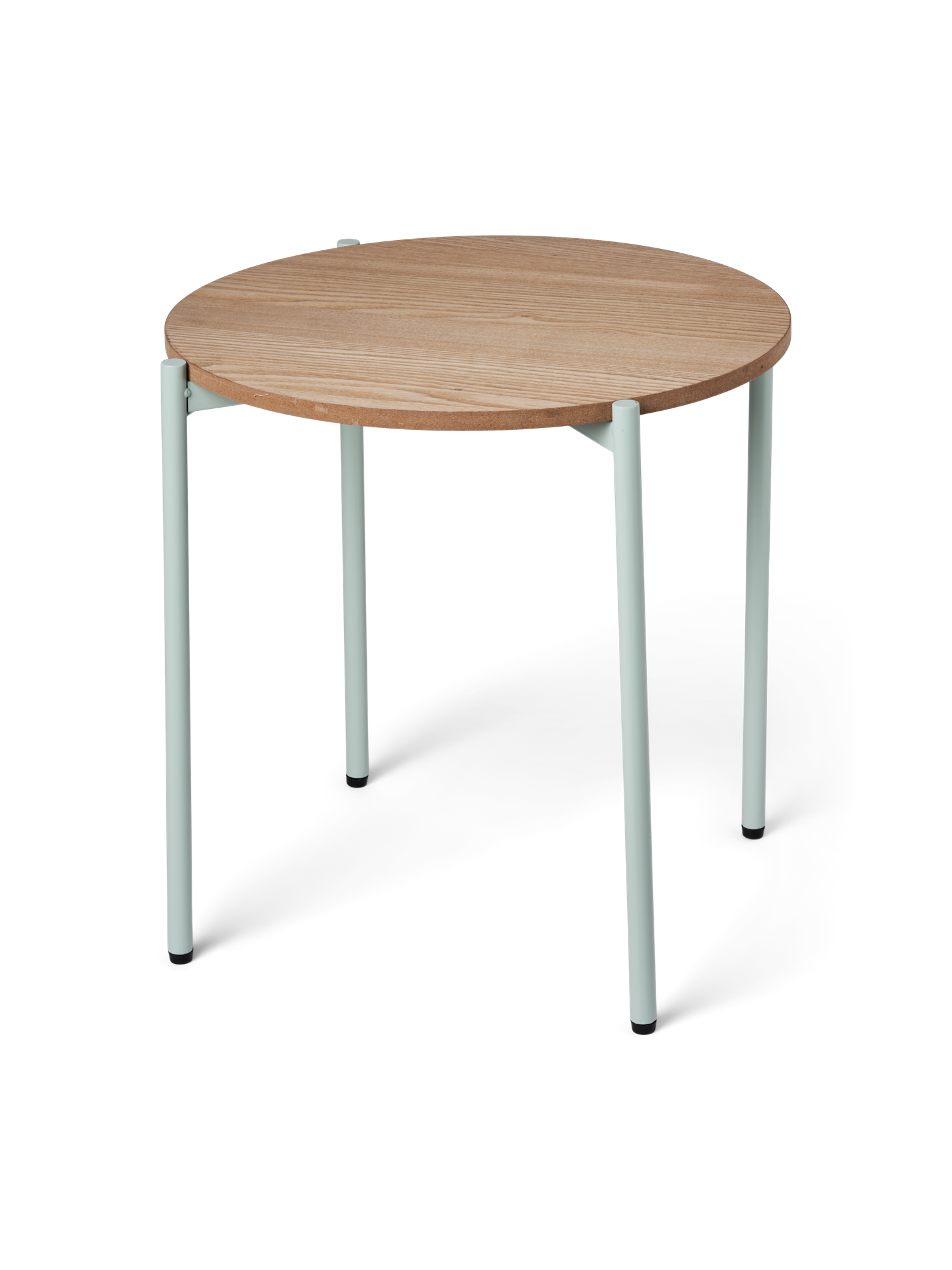 Sidebord | Jern/MDF. Ø43 x 40 cm. | Dusty Green
