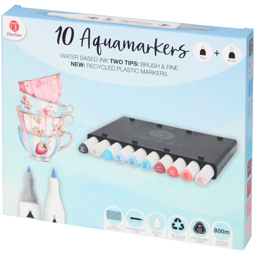 Marqueurs aquarelle DécoTime