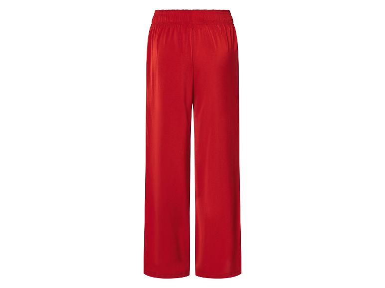 Dames broek satijnlook