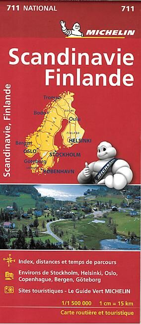 MICHELIN - 711 SCANDINAVIE FINLANDE 1 1 500 000