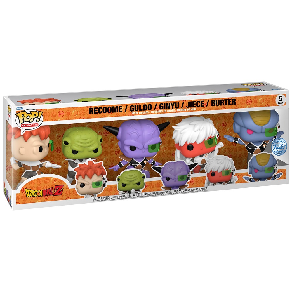 POP! Vinyl-Animationsfiguren Dragon Ball Z Ginyu Force 5er-Pack