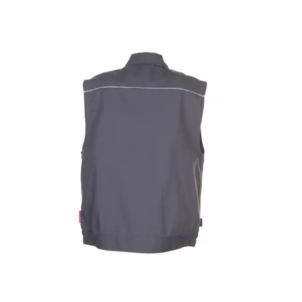 2163 Canvas 320 Arbejdsvest - Grå/sort