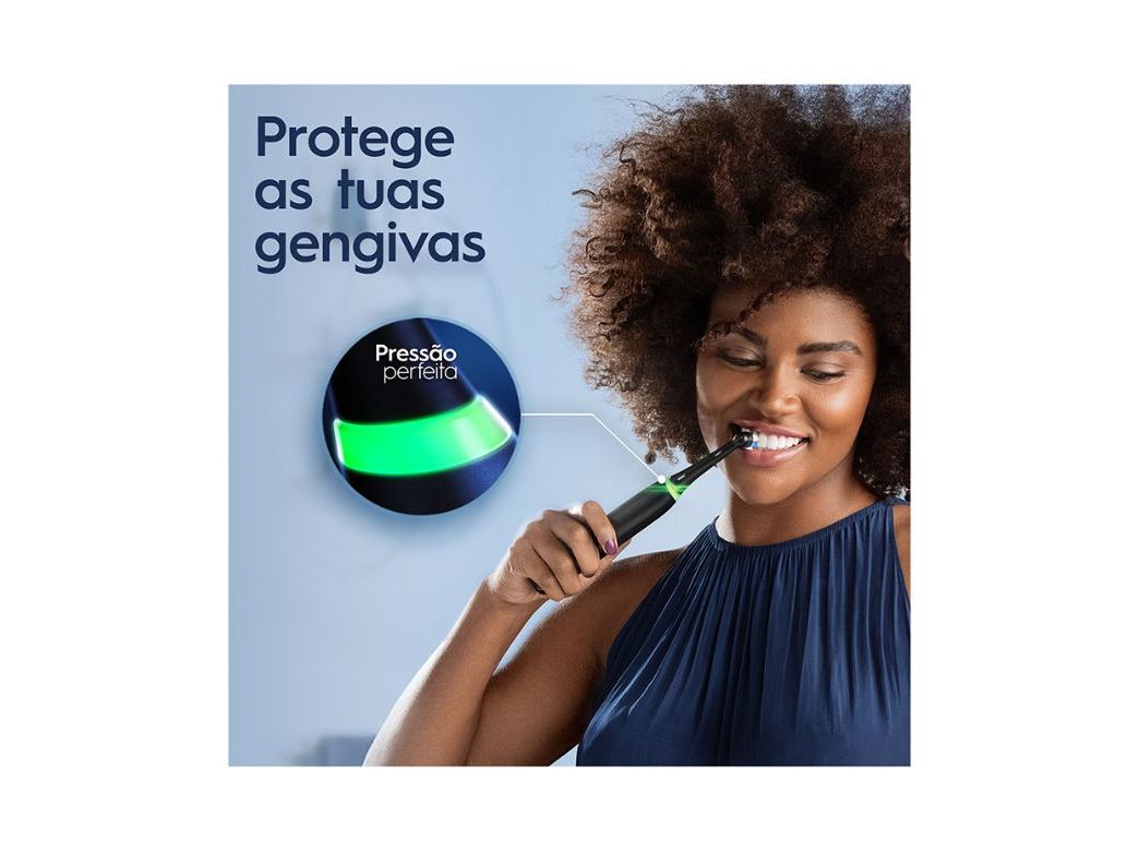 ESCOVA DENTES ELÉTRICA ORAL-B IO 3 PRETA