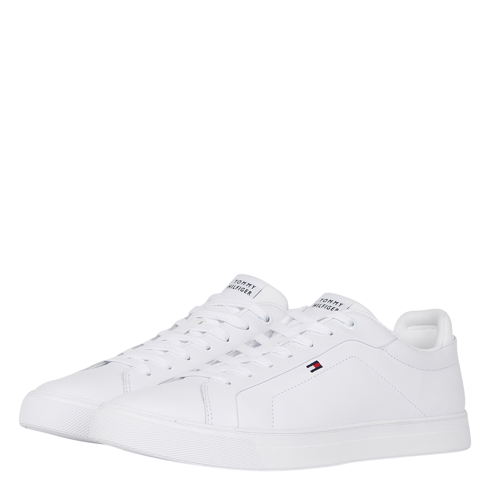 Baskets basses en cuir | Blanc