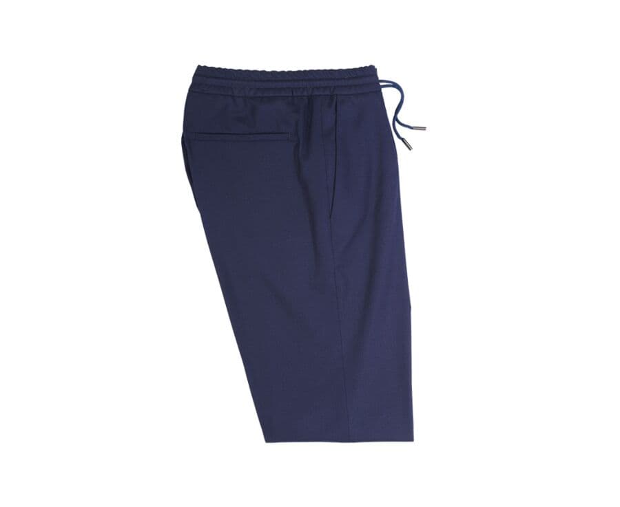 Pantalon habillé homme style Jogpant Marine - LORIAN