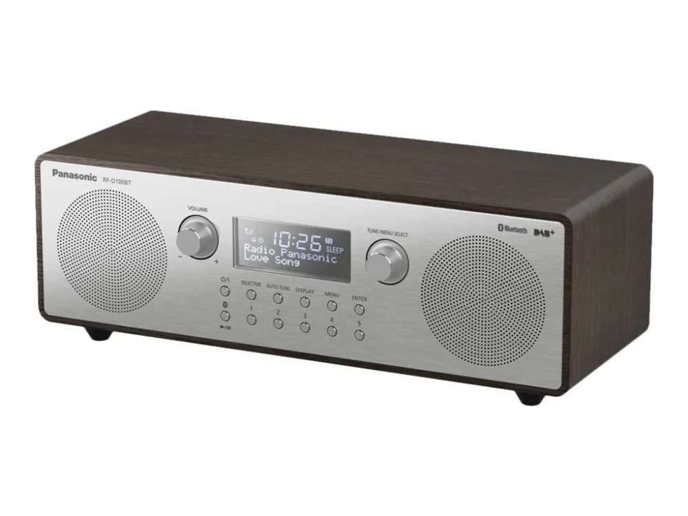 Panasonic-RF-D100BT - DAB bærbar radio - 5 Watt