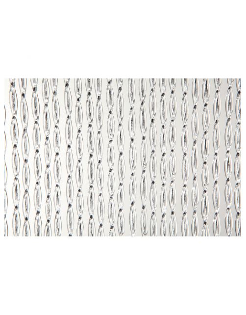 2.Lif Vliegengordijn Madrid - Hordeuren - 90 x 230 cm Zwart