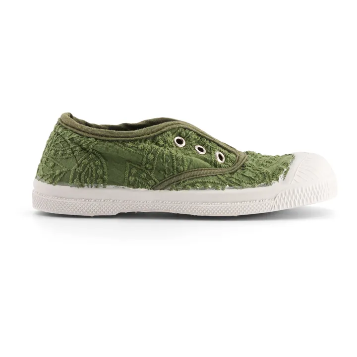 Bensimon Tennis Elly Broderie Anglaise | Khaki