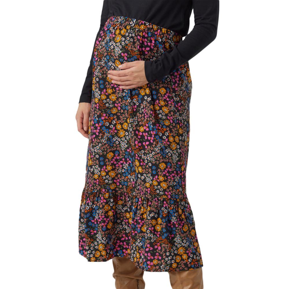 Mamalicious Jupe Noire/Rose Femme Mamalicious Fina