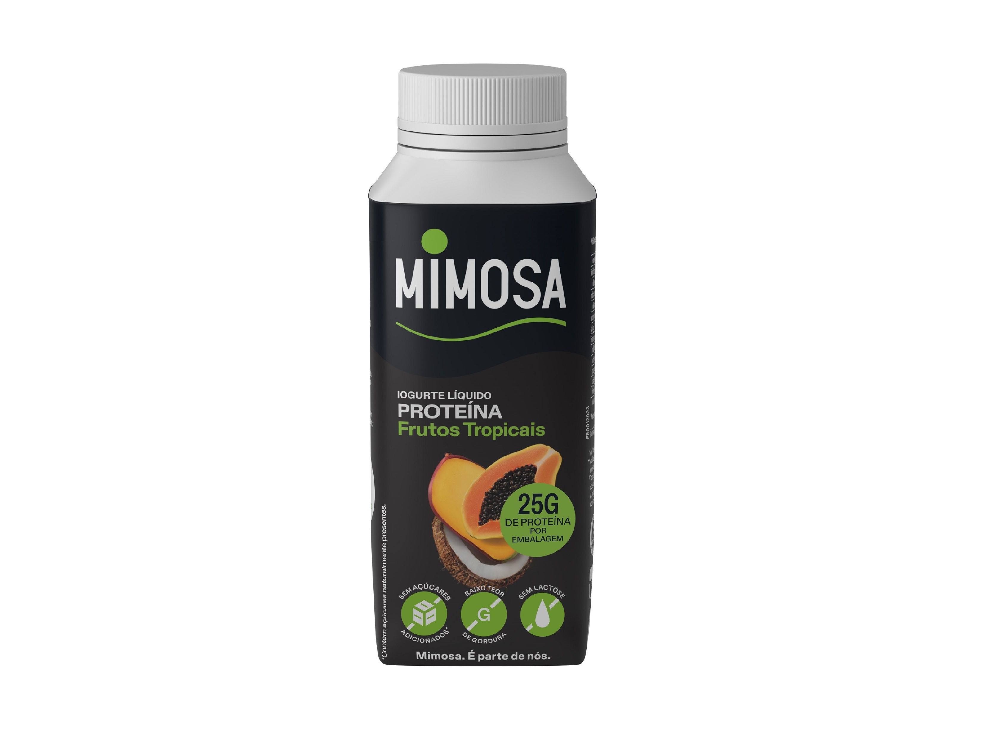 IOGURTE LIQUIDO MIMOSA PROTEINA FRUTOS TROPICAIS 250ML