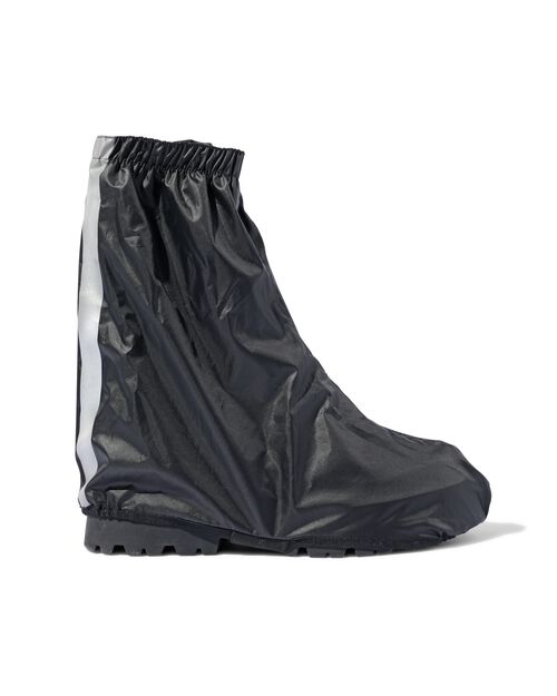 couvre-chaussures imperméables pour adultes noirs noir