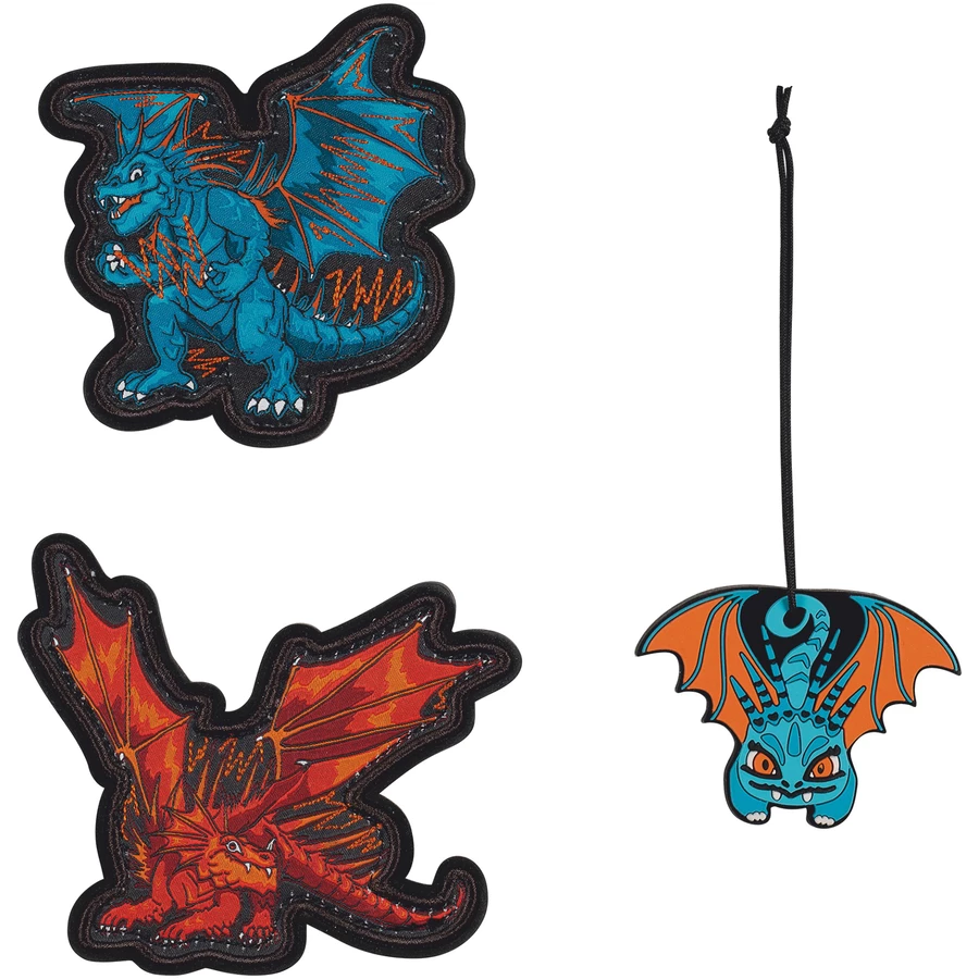 DerDieDas Zubehör Wechselbuttons ErgoFlex. Max & Easy 3tlg. Dragon Moon
