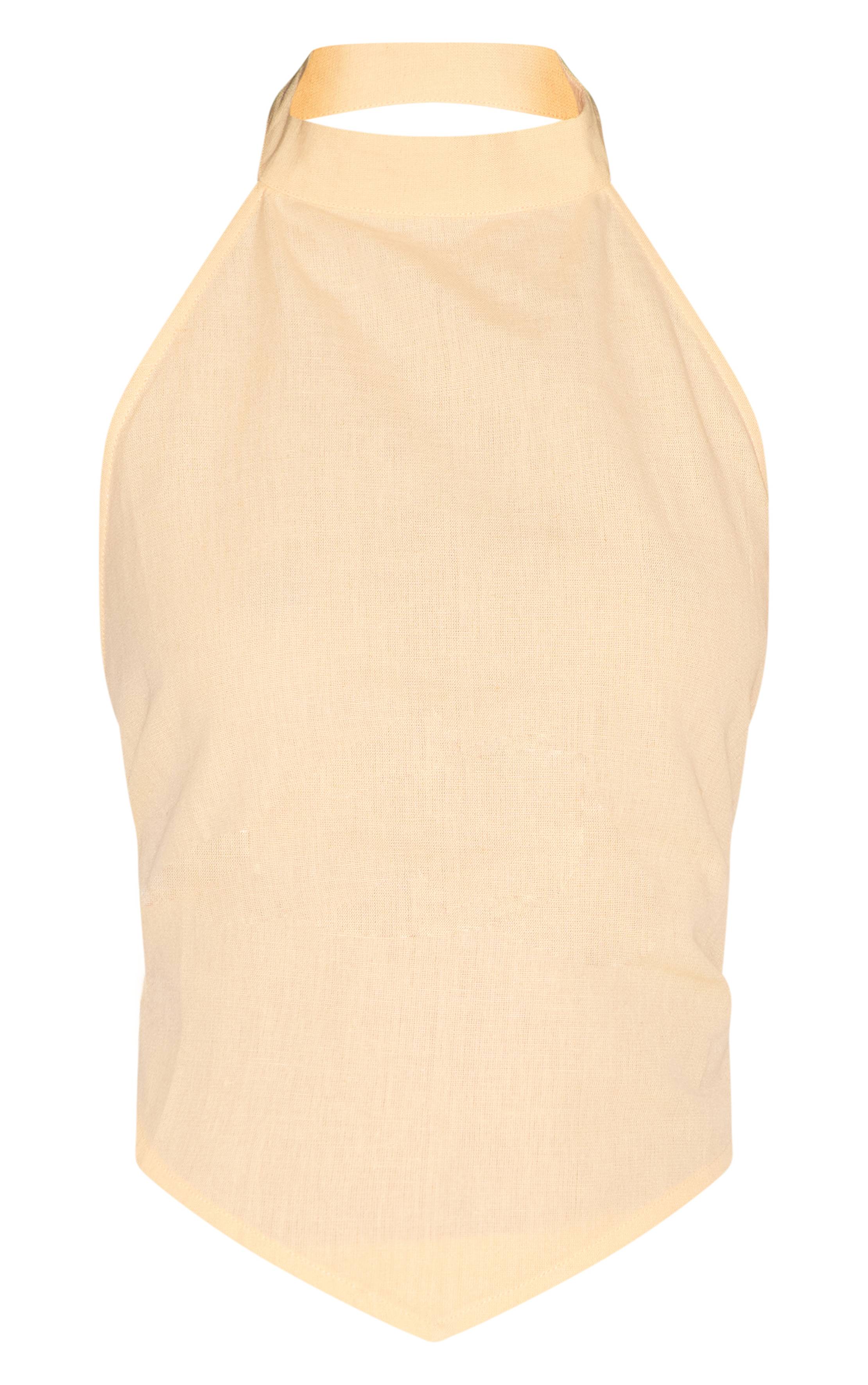 Butter Yellow Haut Col Licou Ensemble Coordonné