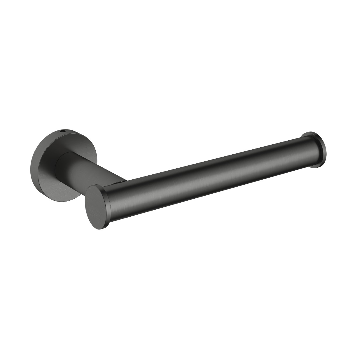 Hotbath &More toiletrolhouder geborsteld zwart PVD