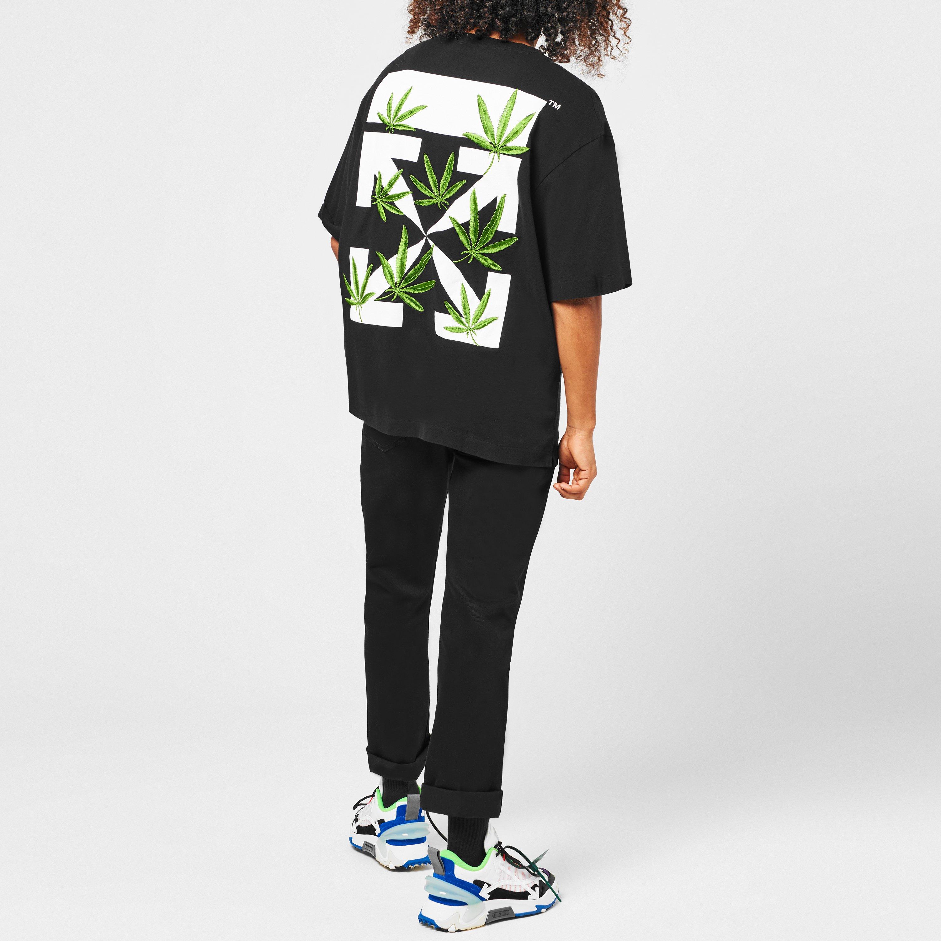 Off White Plant Arrow T Shirt