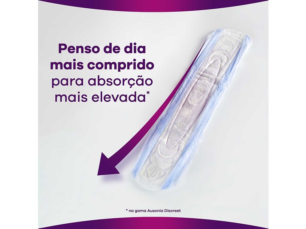 PENSOS INCONTINÊNCIA MAXI NOITE AUSONIA DISCREET 12 UN