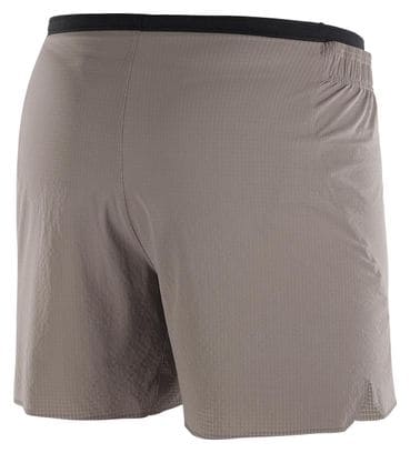 Short Salomon Sense Aero 5in Marron Homme