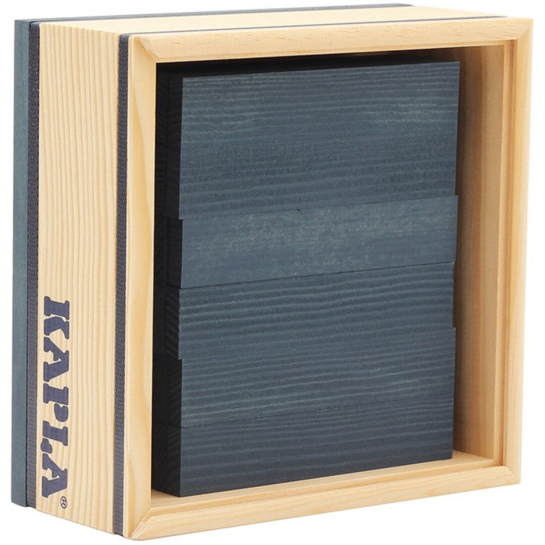 Kapla 40 stapelplankjes - donkerblauw