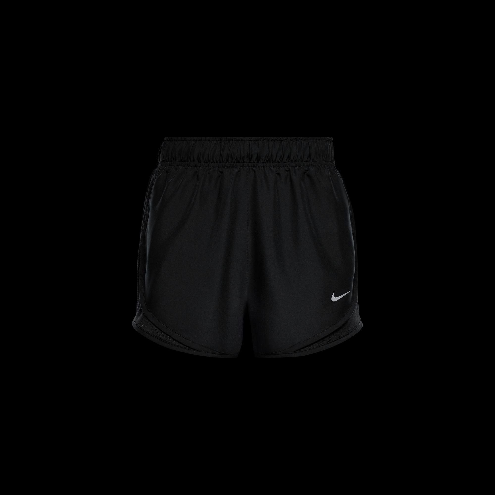 Nike Tempo Womens Dri FIT Mid Rise Brief Lined Running Shorts