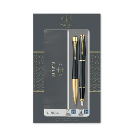 Parker DuoSet Urban Muted Black in Geschenkbox