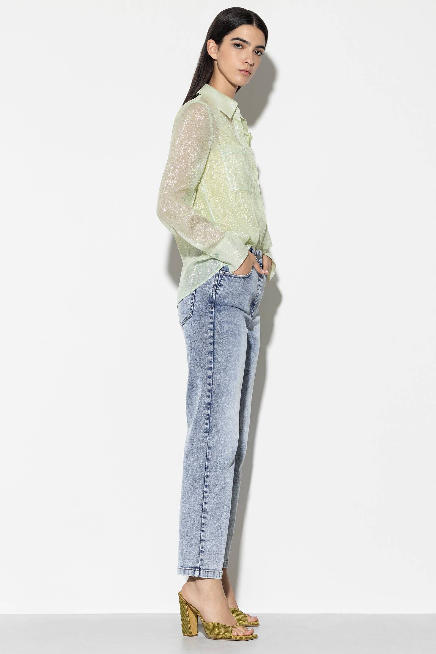 Luisa Cerano| Damen Jeans Straight Leg