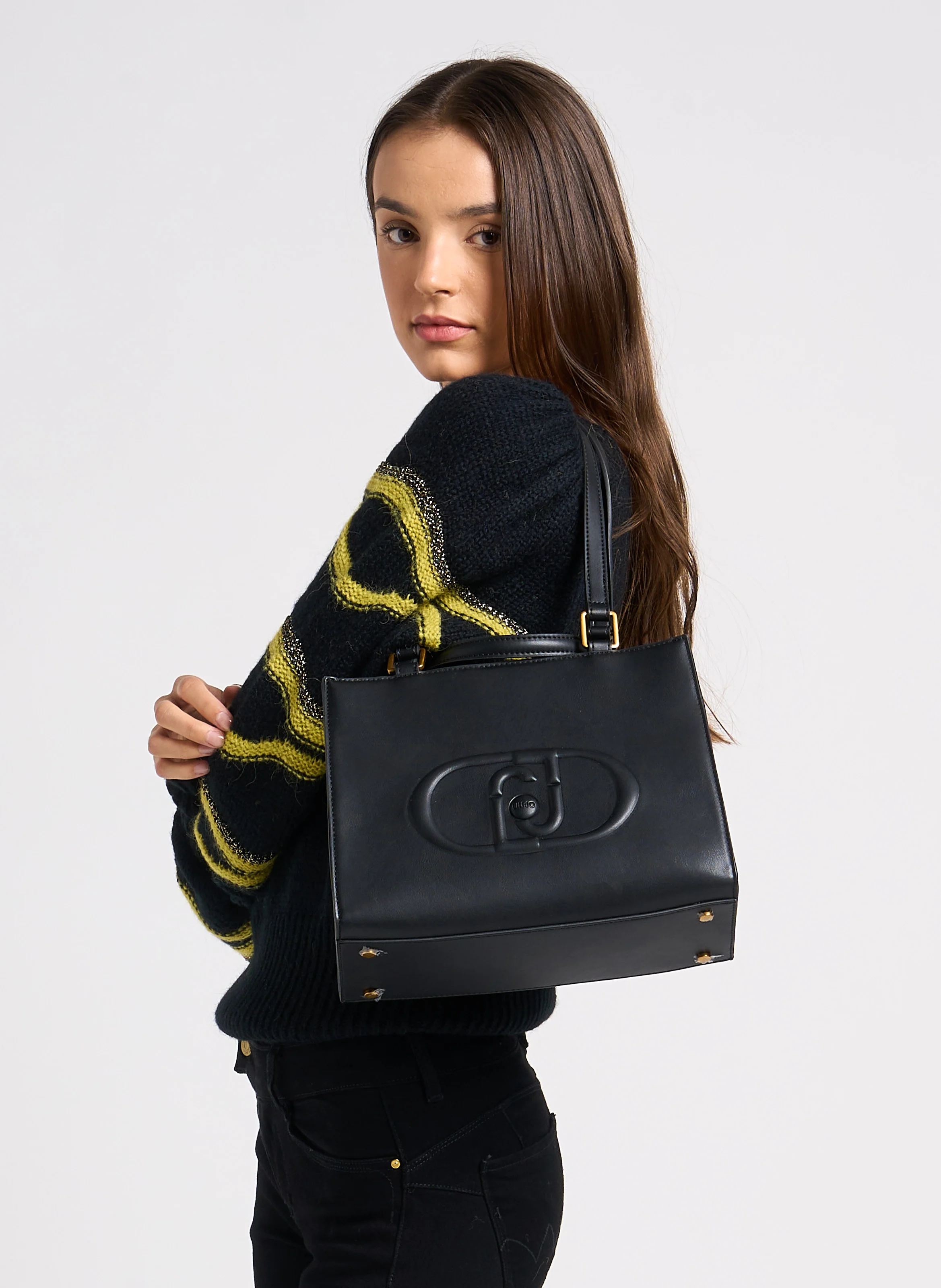 Sac porté épaule| Noir