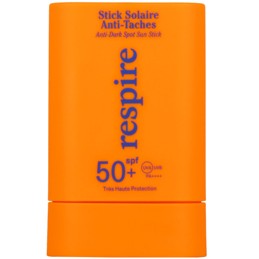 Respire stick solaire SPF 50+ anti taches brunes - Tous types de peau