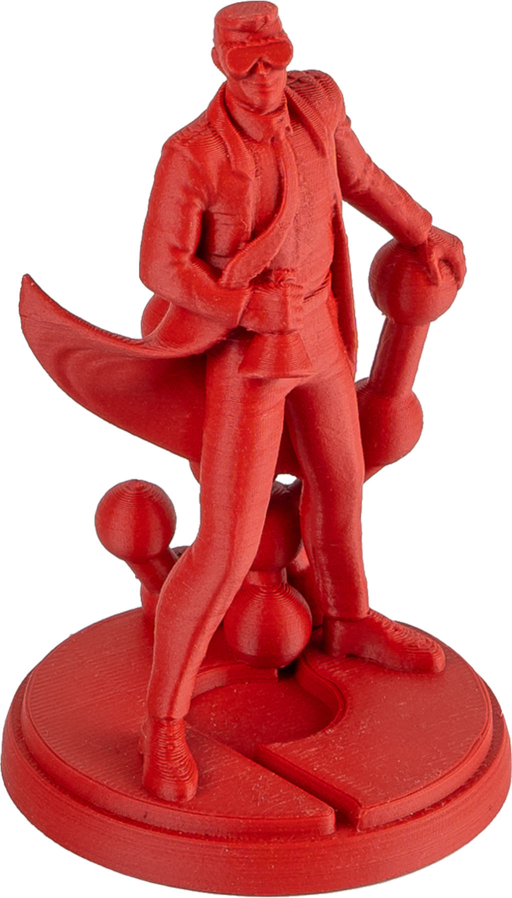 Polymaker  PolyTerra PLA Army Red, 1,75 mm / 1000 g    Filament mit reduziertem Kunststoffgehalt