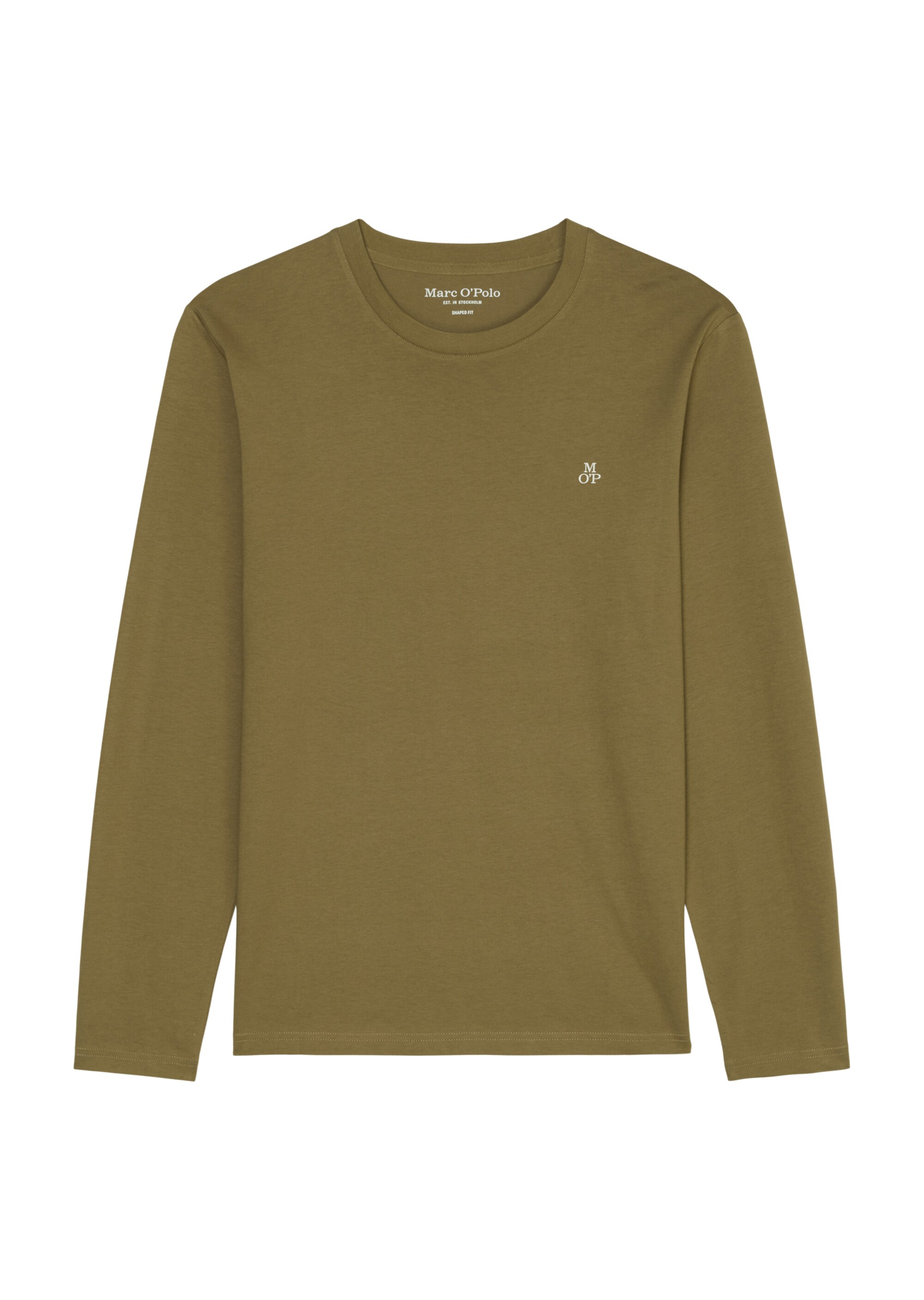 Longsleeve shaped aus reiner Bio-Baumwolle