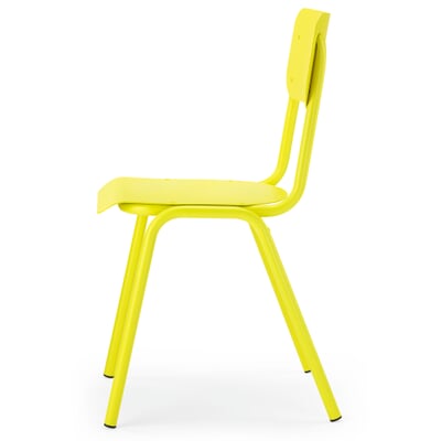 Stuhl Alu 2, Schwefelgelb RAL 1016
