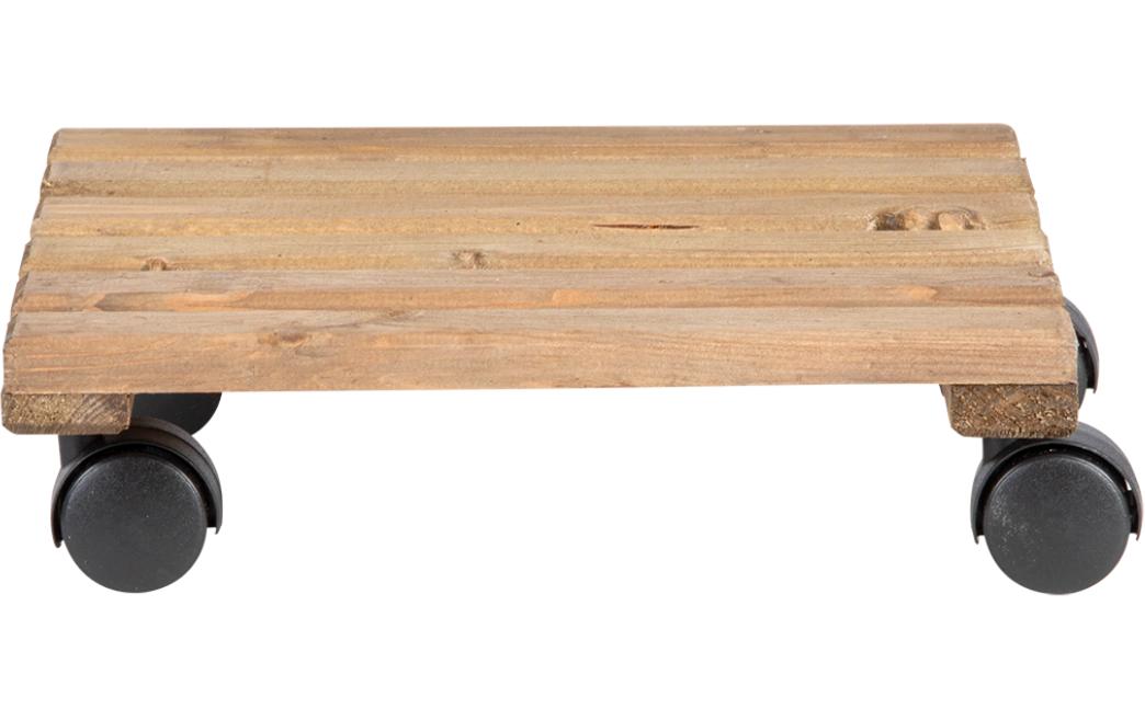 Rolleruntersetzer Quadratisch L BraunPflanzentrolley