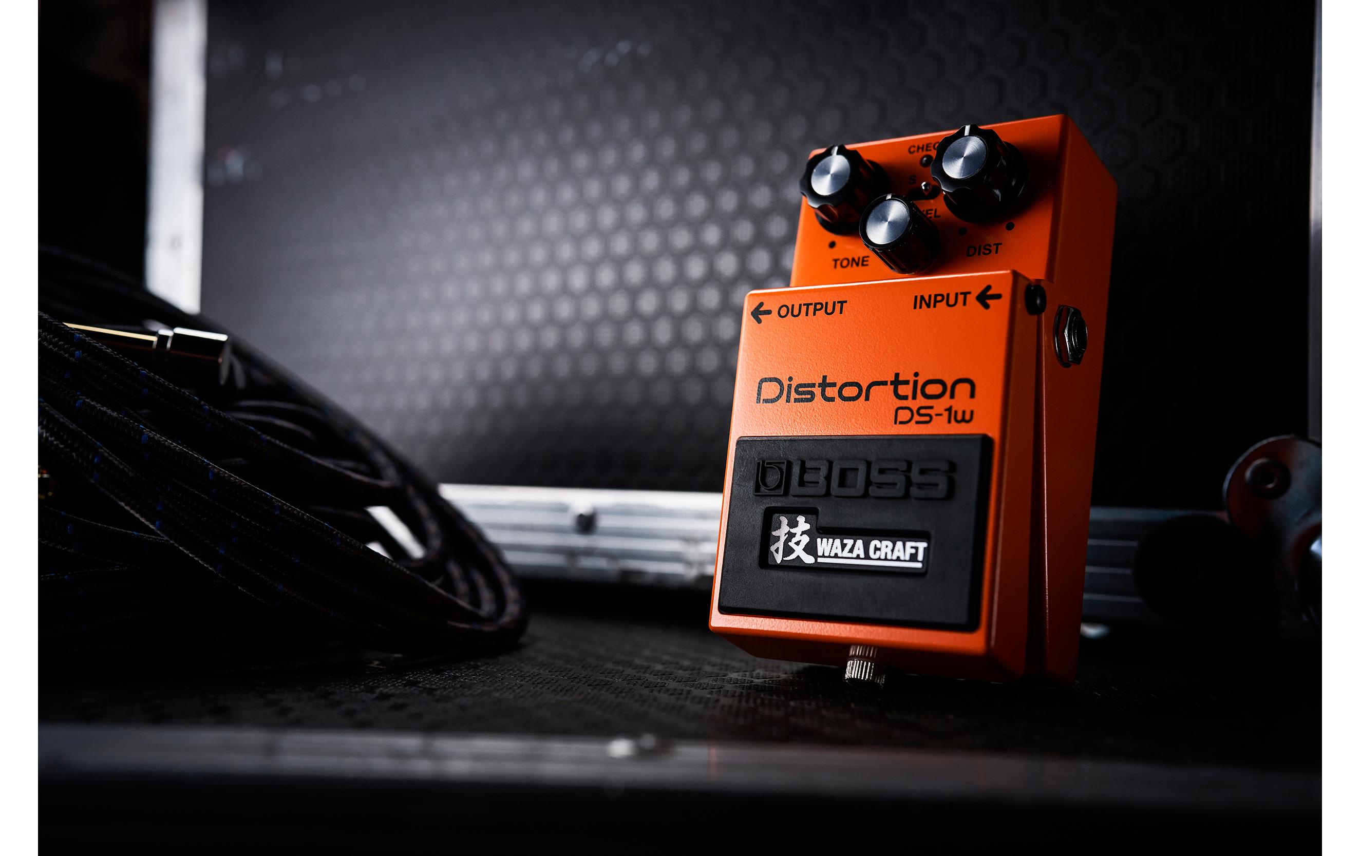 Pedal DS-1W<br>Neuauflage des Distortion-Klassikers, erweitert auf Basis der «Waza»-Handwerkskunst