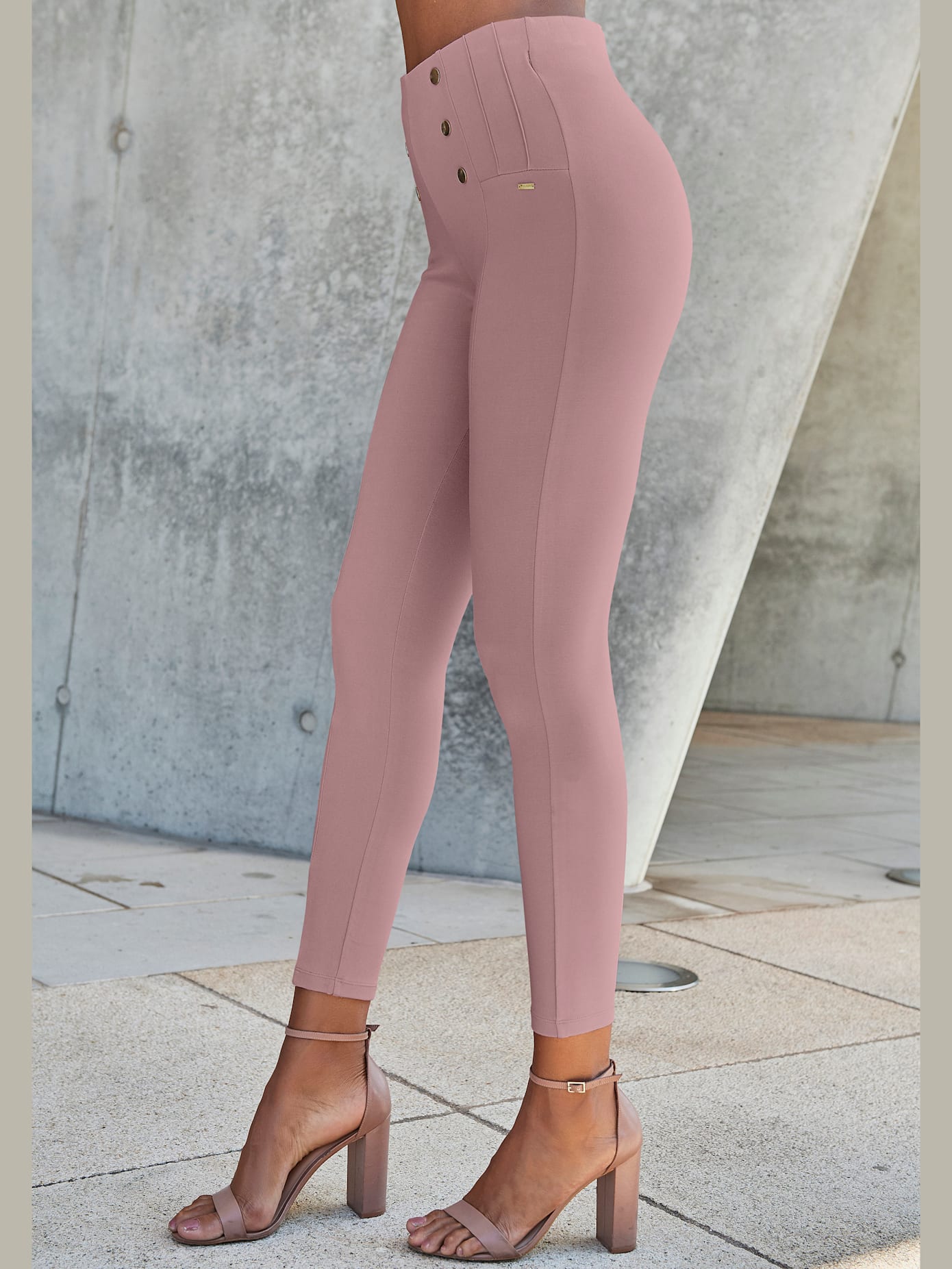 Legging taille haute caleçon taille haute