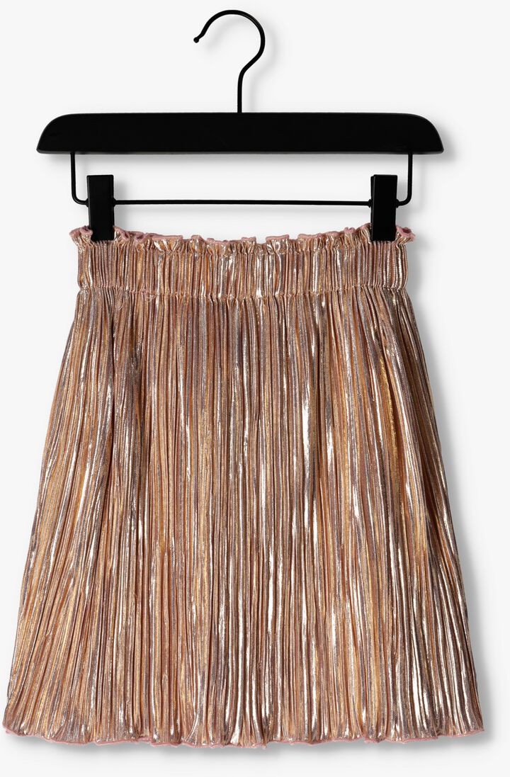NONO roze nono minirok nandy shiny plisse skirt