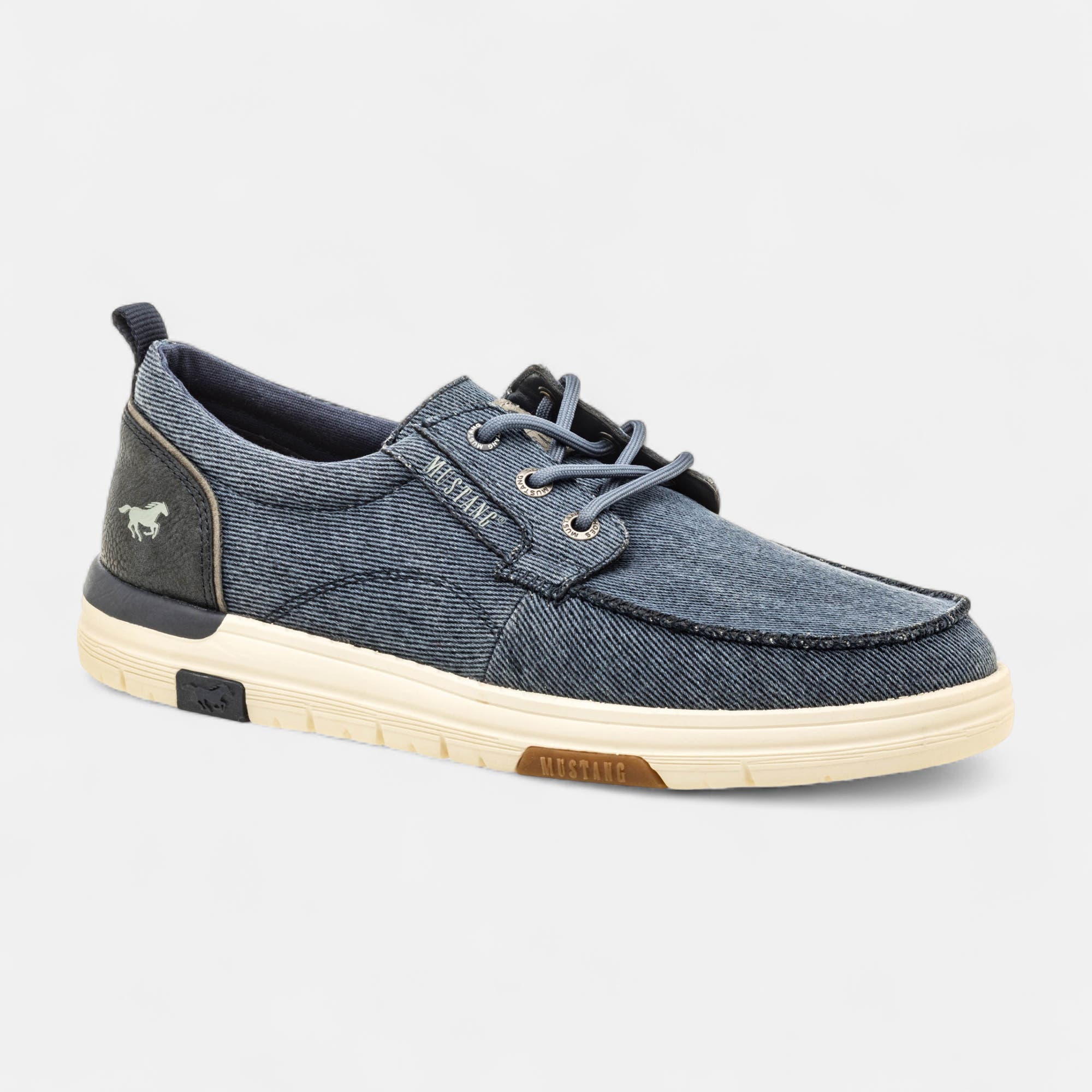 Baskets en toile Homme bleu marine