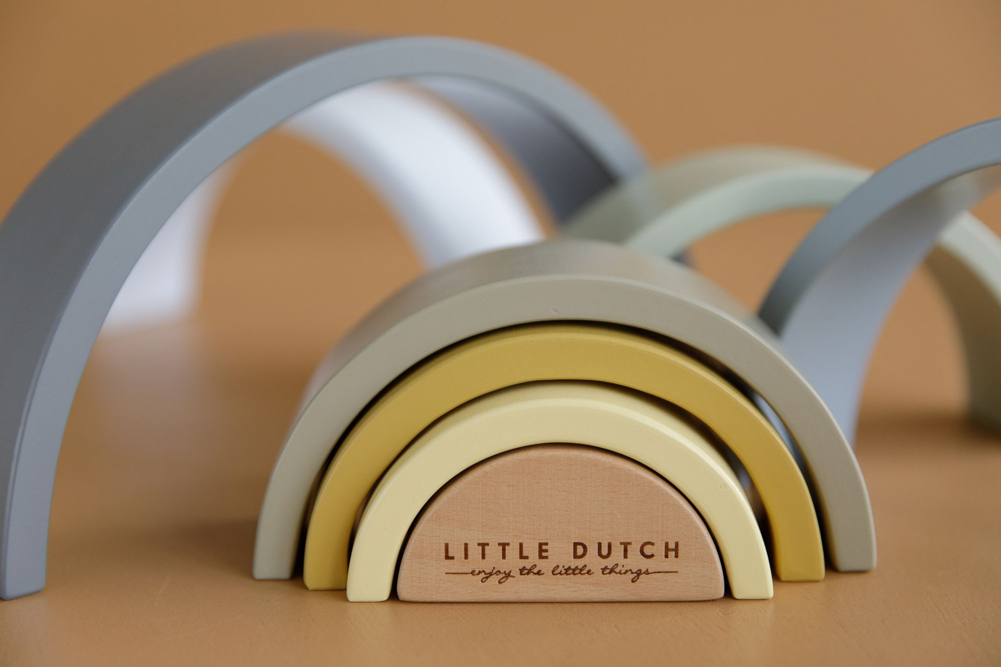 Little Dutch Houten regenboog donkerblauw