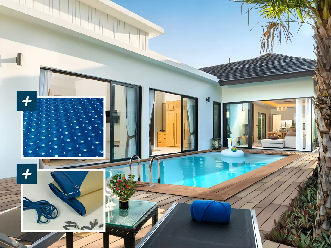 Piscine bois rectangle 