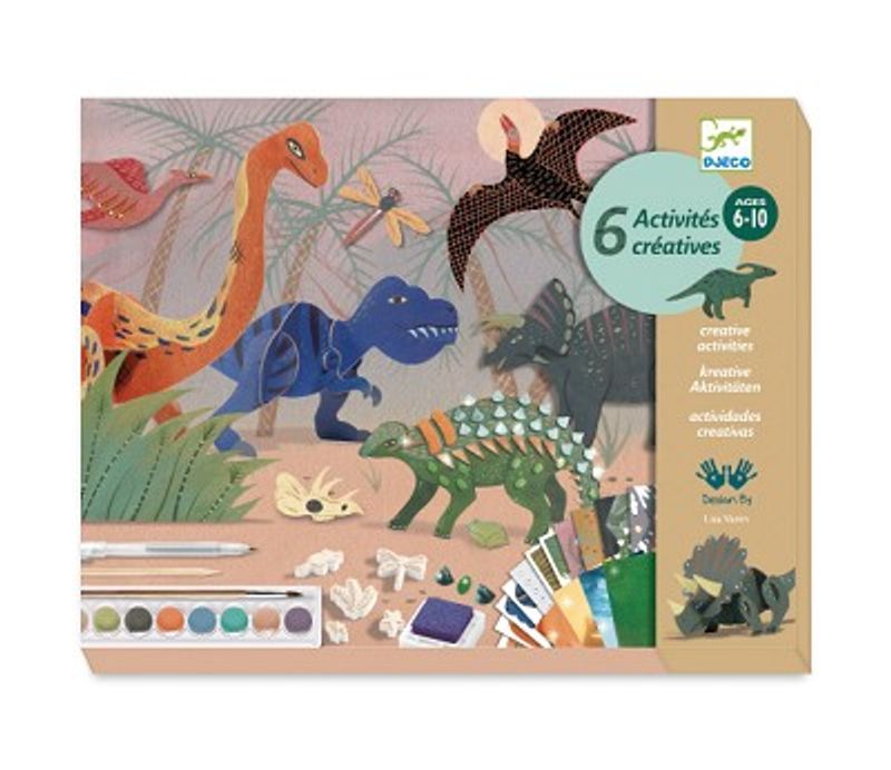 Djeco Stort Hobbysett med Dinosaurer