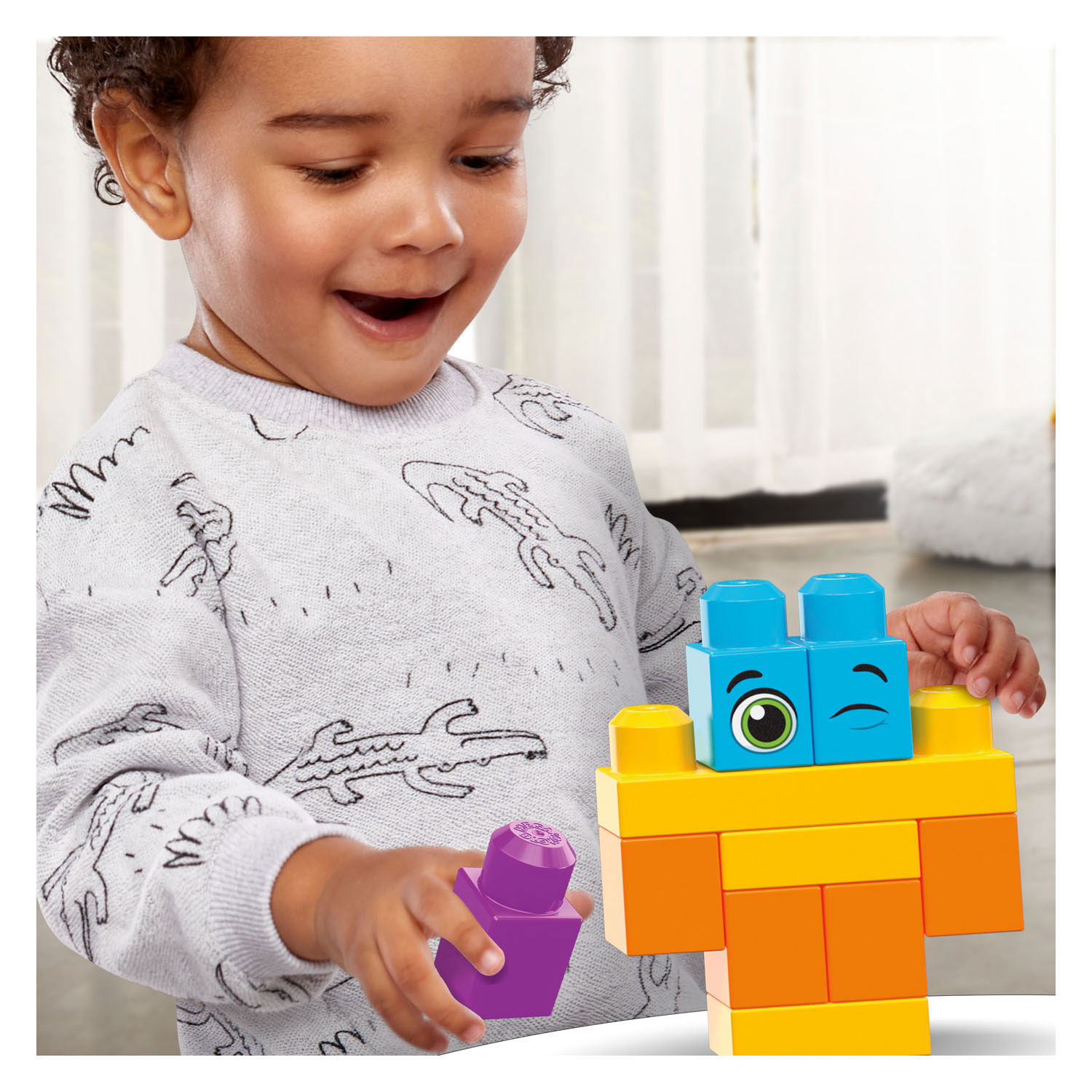 Mega Bloks - Bigger Building Bag Bouwblokken, 150dlg.
