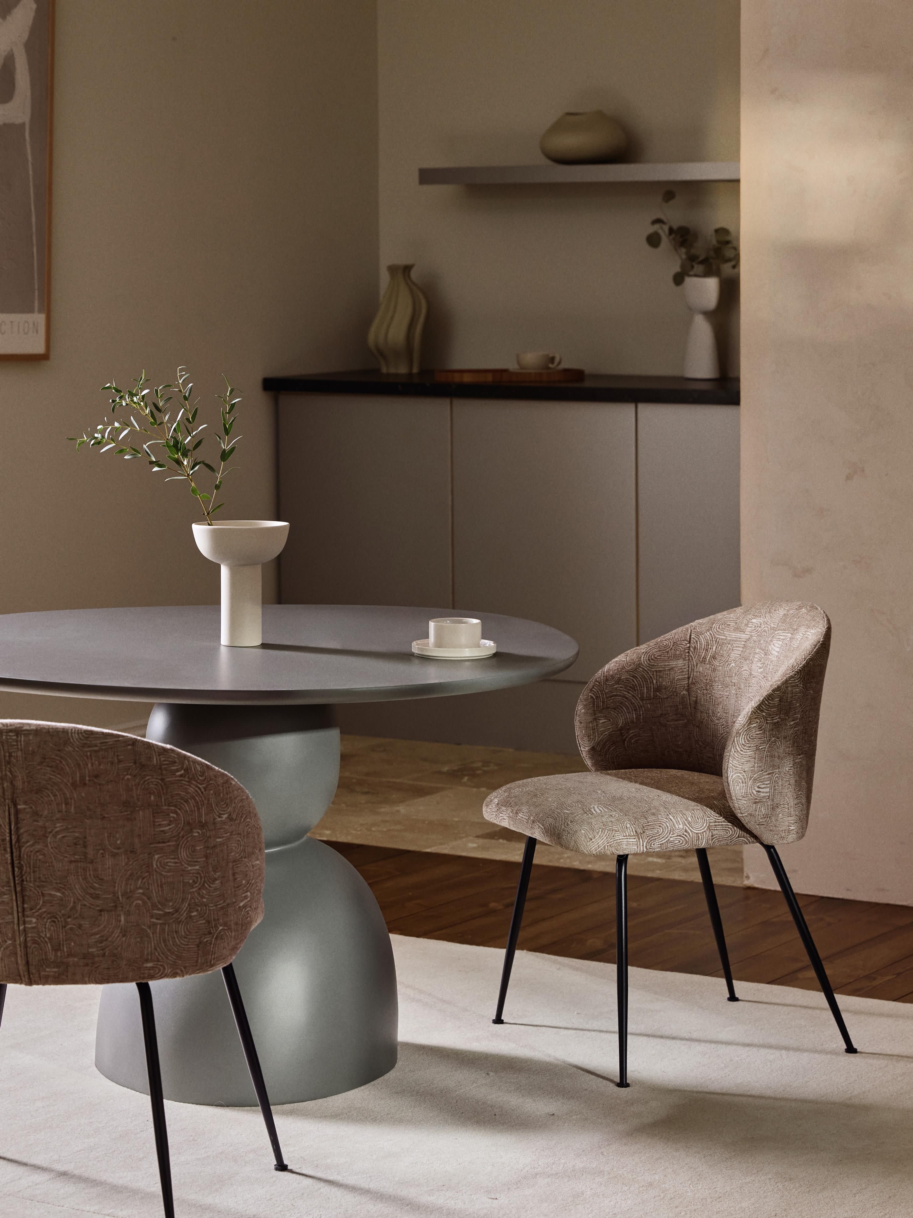 Gestoffeerde stoelen Luisa, 2 stuks