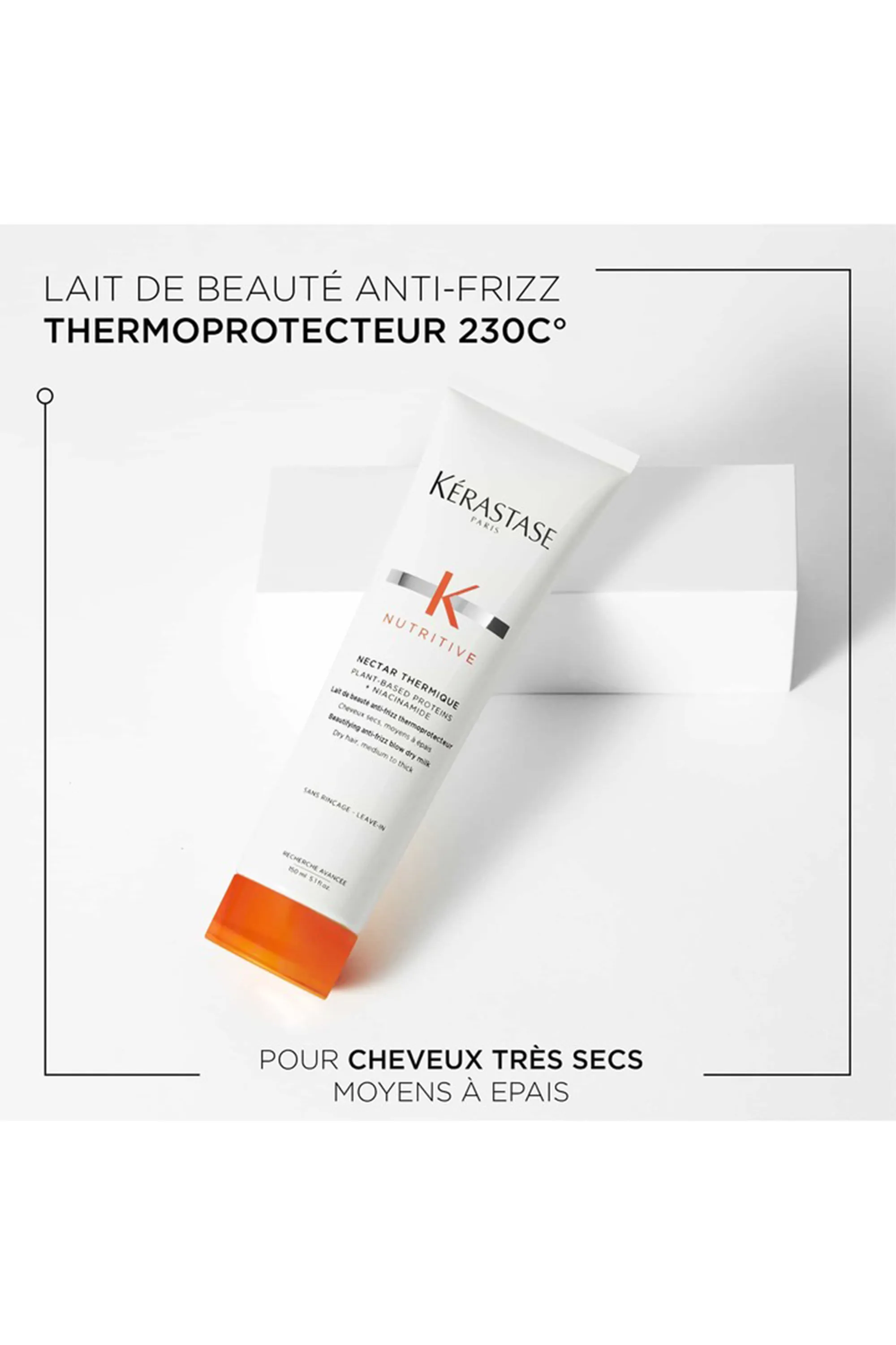 Kérastase Lait pour cheveux thermoprotecteur nutritive Nectar Thermique-150 ml