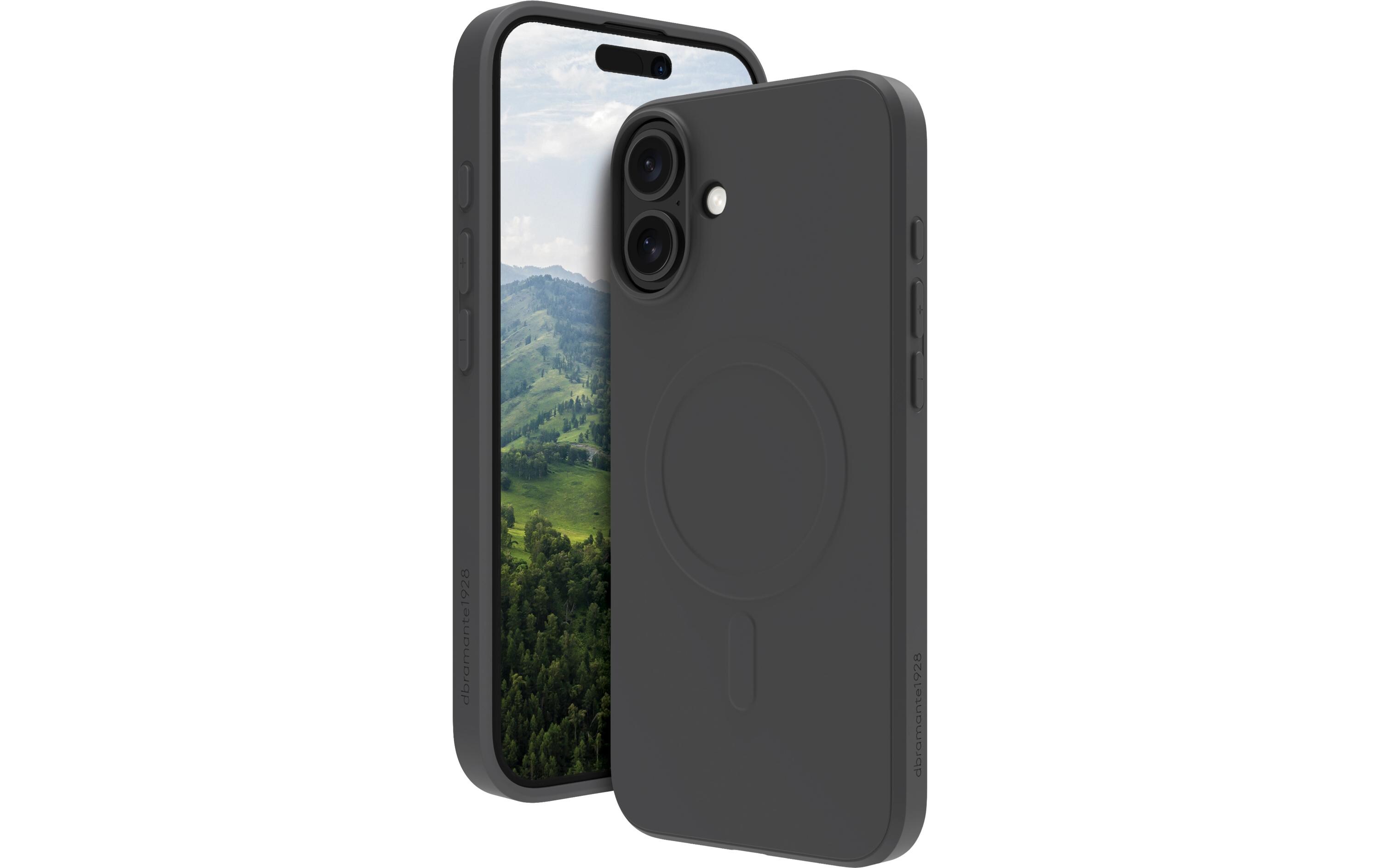 Back Cover Greenland Pro iPhone 16 Plus Night BlackSchutzhülle für das Apple iPhone 16 Plus