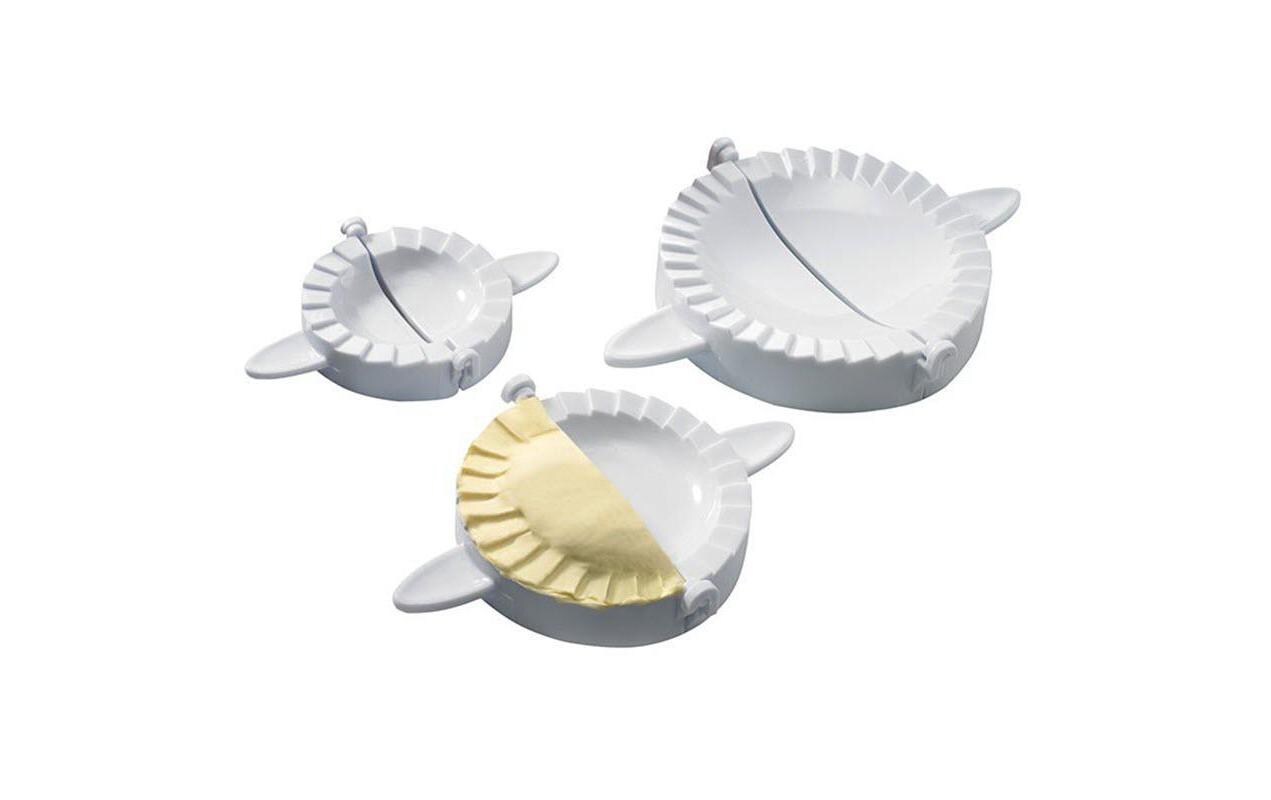 Ravioli- und Teigtaschenformer 3er-Set, OvalFür die Zubereitung von gefüllten Teigtaschen