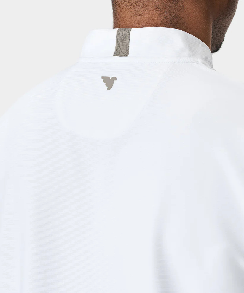 Macade Heath Bomber Shirt White