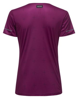 Maillot Manches Courtes Gore Wear Context Daily Femme Violet