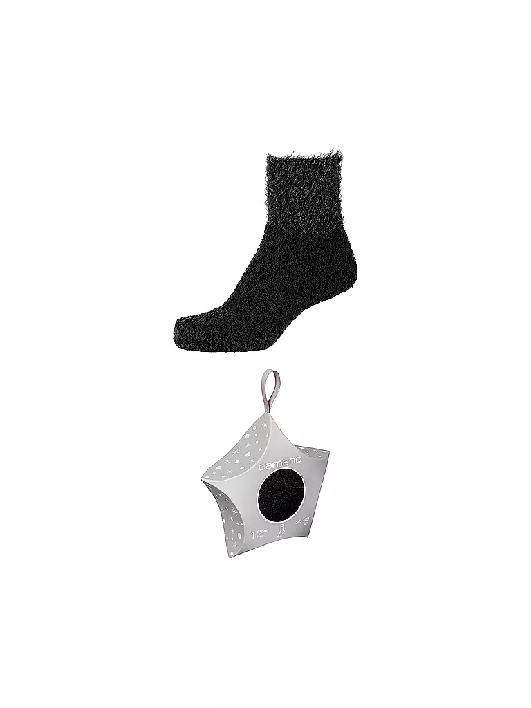 CAMANO Geschenkebox Socken black schwarz