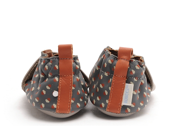 Robeez chaussons bebe woodcutters gris