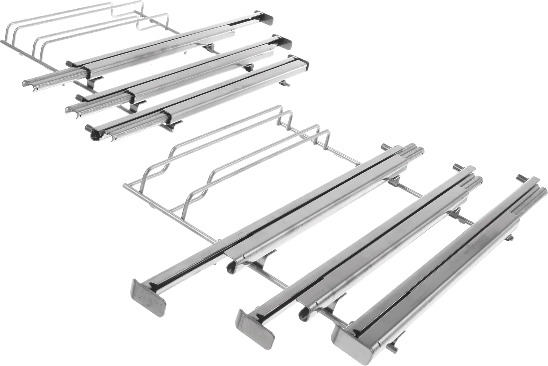 Telescopische rail op 3 niveaus voor oven 17006335